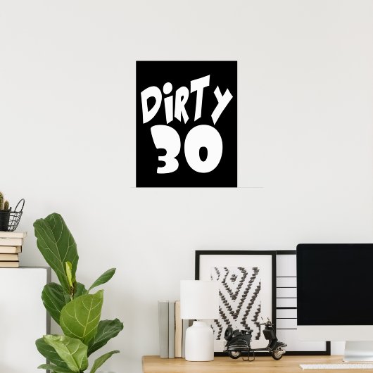 Dirty Derty Poster (Thuiskantoor)