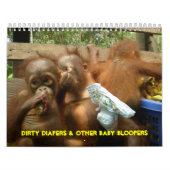 Dirty Diapers en Baby Ape Bloopers Kalender (Hoes)