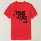 Dirty Disco club T-shirt (Design voorkant)