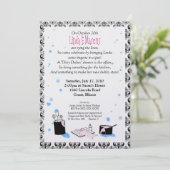 'Dirty Dishes' Bridal Shower Invitation (Lingerie) Kaart (Staand voorkant)