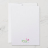 'Dirty Dishes' Bridal Shower Uitnodiging (Achterkant)