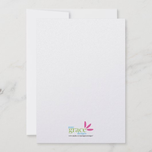 'Dirty Dishes' Bridal Shower Uitnodiging (Achterkant)