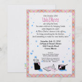 'Dirty Dishes' Bridal Shower Uitnodiging (Voorkant / Achterkant)