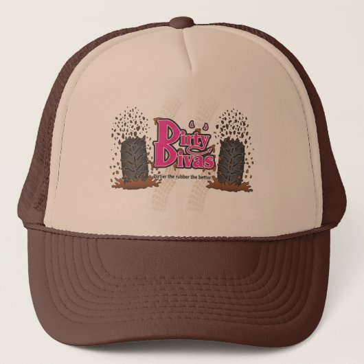 Dirty Divas Trucker Pet (Voorkant)