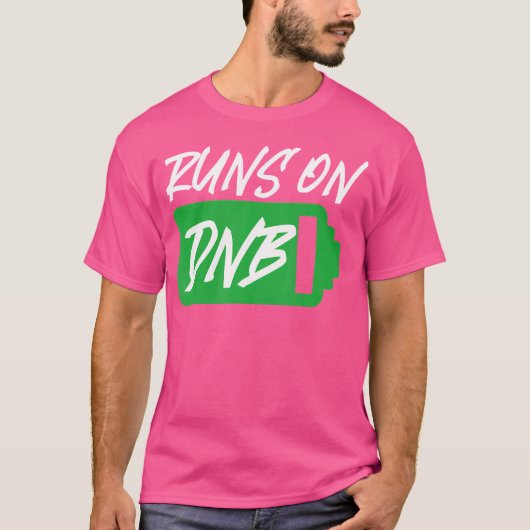 Dirty DNB Dubstep Drum N Bass T-shirt (Voorkant)
