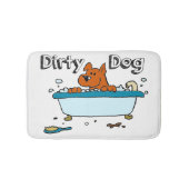 Dirty Dog Bath Mat (Voorkant)