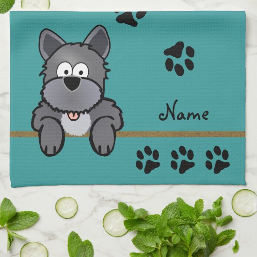 Dirty Dog Theedoek (Gevouwen)