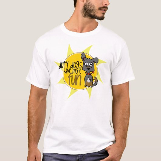Dirty Dogs heeft nog meer leuke zomerse speciale T-shirt (Voorkant)