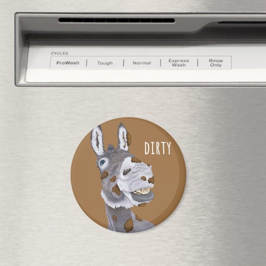 Dirty Donkey Dishwasher Magnet (Insitu (Vaatwasser))