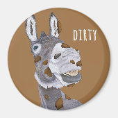 Dirty Donkey Dishwasher Magnet (Voorkant)