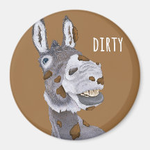 Dirty Donkey Dishwasher Magnet