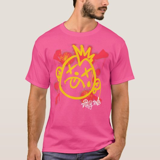 Dirty Drum N Bass Dubstep DNB T-shirt (Voorkant)