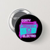 DIRTY ELECTRO RONDE BUTTON 5,7 CM (Voorkant /achterkant)