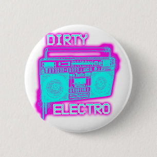 DIRTY ELECTRO RONDE BUTTON 5,7 CM