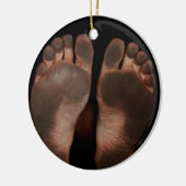 DIRTY FEET KERAMISCH ORNAMENT (Links)
