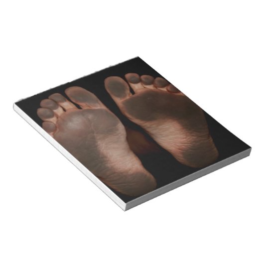 DIRTY FEET NOTITIEBLOK (Schuin)