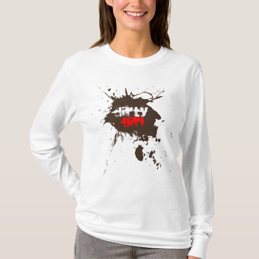 Dirty Girl Extreme Mudder Tshirt (Voorkant)