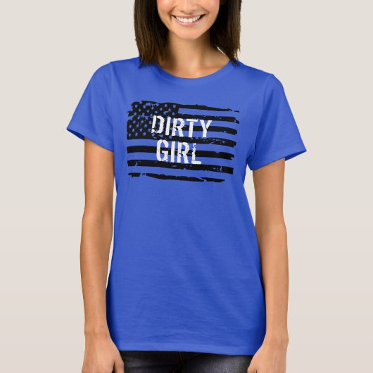 Dirty Girl Mud run T-shirt (Voorkant)