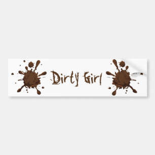 Dirty Girl Thunder_Cove Bumpersticker