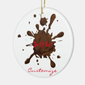 Dirty Girl Thunder_Cove Keramisch Ornament (Links)