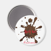 Dirty Girl Thunder_Cove Magneet (Voorkant / Achterkant)