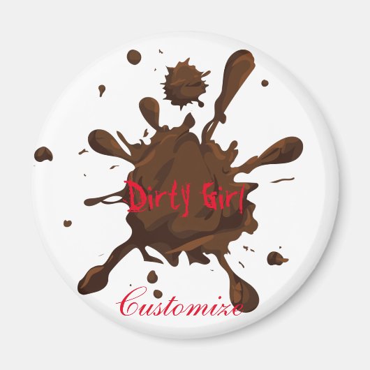 Dirty Girl Thunder_Cove Magneet (Voorkant)