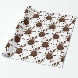 Dirty Girl Thunder_Cove Mud Splats Cadeaupapier