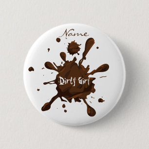 Dirty Girl Thunder_Cove Ronde Button 5,7 Cm