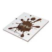 Dirty Girl Thunder_Cove Tegeltje (Zijkant)