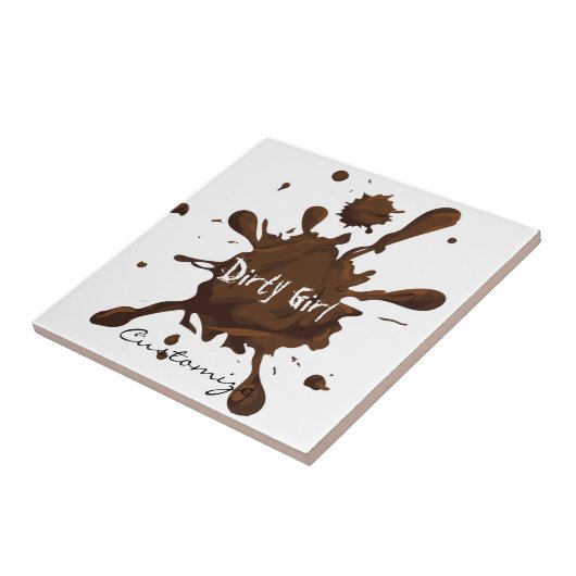 Dirty Girl Thunder_Cove Tegeltje (Zijkant)