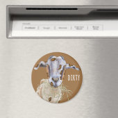 Dirty Goat Kitchen Dishwasher Magnet (Insitu (Vaatwasser))