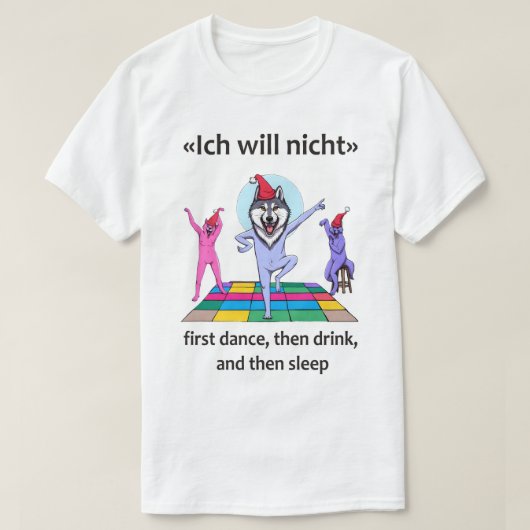 Dirty grappige grappen voor volwassenen - dansende t-shirt (Design voorkant)