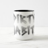 Dirty Habits Metal Mok 15 (Midden)