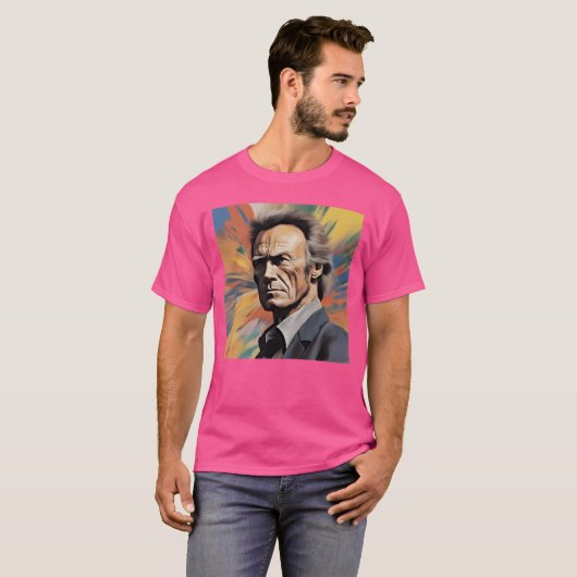 Dirty Harry ondervraging T-shirt (Voorkant volledig)
