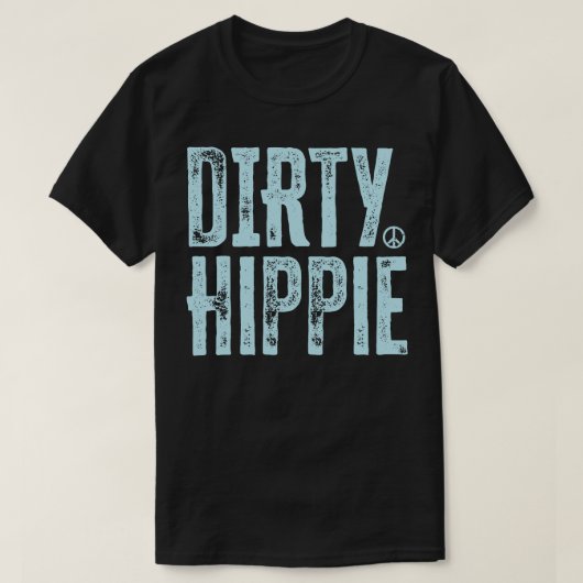 Dirty Hippie 1 T-shirt (Design voorkant)