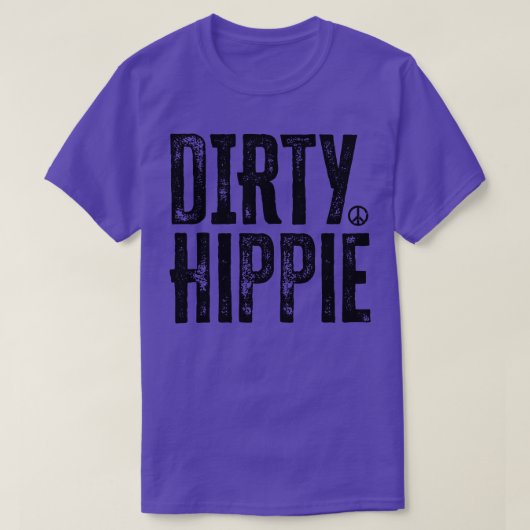 Dirty Hippie 3 T-shirt (Design voorkant)