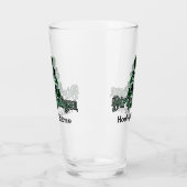 Dirty Hooligan Logo - Gepersonaliseerd Glas (Links)