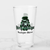 Dirty Hooligan Logo - Gepersonaliseerd Glas (Voorkant)