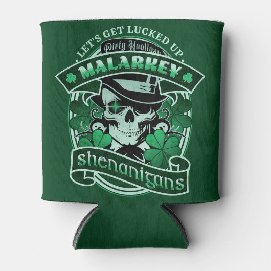 Dirty Hooligan - Malarkey en Shenanigans Blikjeskoeler (Voorkant)