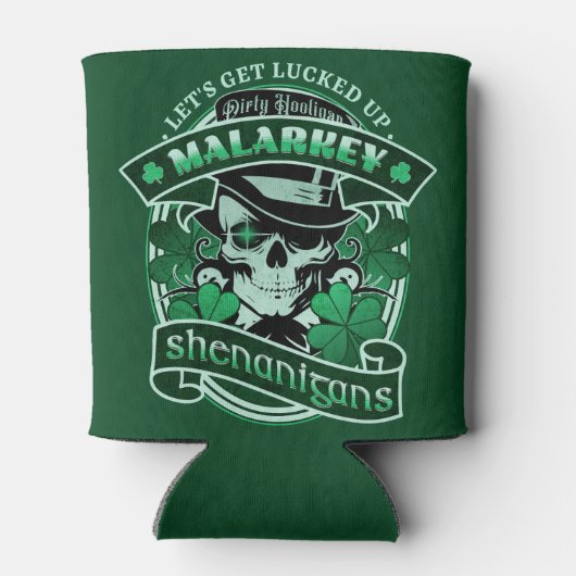 Dirty Hooligan - Malarkey en Shenanigans Blikjeskoeler (Achterkant)