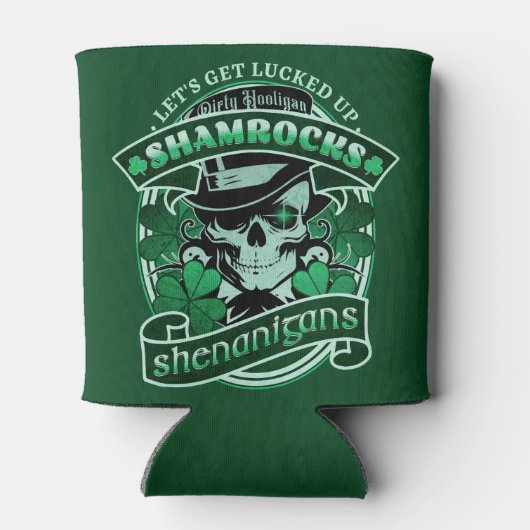 Dirty Hooligan - Shamrocks en Shenanigans Blikjeskoeler (Achterkant)