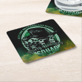 Dirty Hooligan Squad Kartonnen Onderzetters (Schuin)