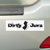 Dirty Jerz Bumpersticker (Op auto)