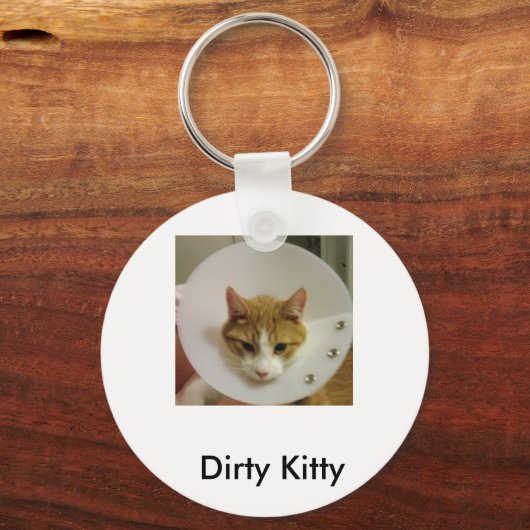 Dirty Kat Sleutelhanger (Voorkant)