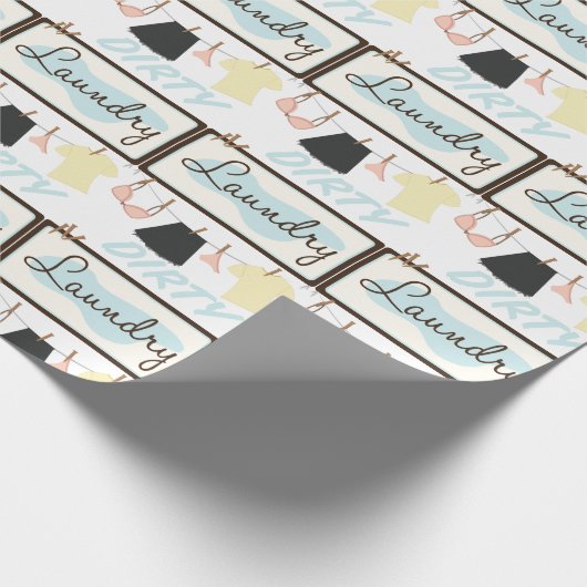 Dirty Laundry Cadeaupapier (Hoek)