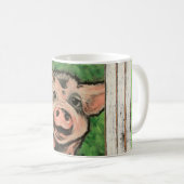 Dirty Little Piglet & Barn Wood Mok (Voorkant rechts)