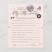 Dirty Little Secrets | Rollerschaatsenbachelorette (Voorkant)