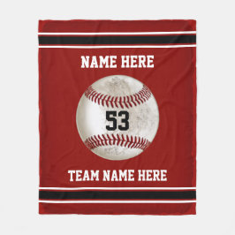 Dirty look Baseball Persoonlijke Baseball Blanket Fleece Deken
