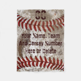 Dirty look PERSONALIZED Baseball Blanket 3 Grootte Fleece Deken