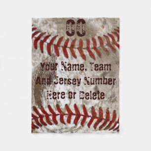 Dirty look PERSONALIZED Baseball Blanket 3 Grootte Fleece Deken